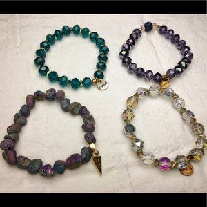 Four Erimish bracelets